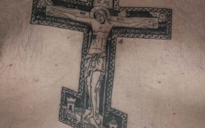 Tatuaggio croce ortodossa